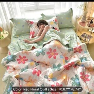 Ultra-Soft Summer Cooling Quilt - Lightweight, Breathable & beautiful